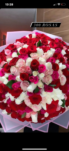 Bouquet 300 rosas